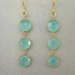 Aqua Circle Drops, Aqua an..
