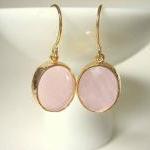 Pink And Gold Earrings, Pin..