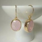 Pink And Gold Earrings, Pin..