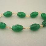 Spring Green Quartz Bracele..